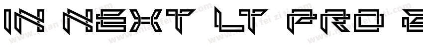 IN Next LT Pro black字体转换